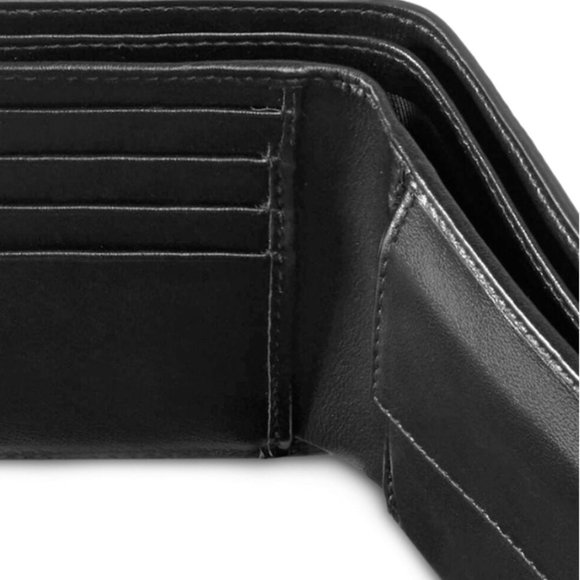 Gucci Mini Print Logo Leather Wallet w/ Coin pouch - Picture 10 of 10